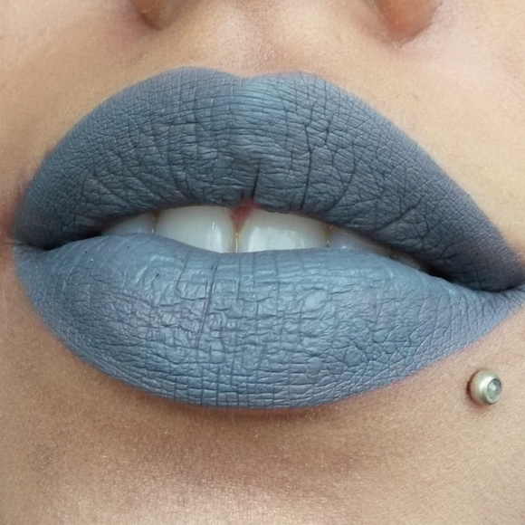 💙🌟CEMENT Lime Crime DISCONTINUED Velvetines Liquid Lipstick NWOBOX - Picture 4 of 9